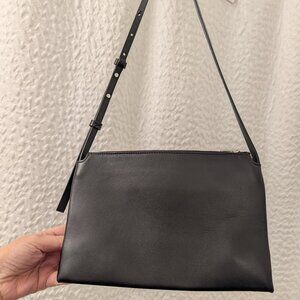 Cos leather crossbody purse
